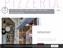 Tablet Screenshot of pizzeria-izba.pl